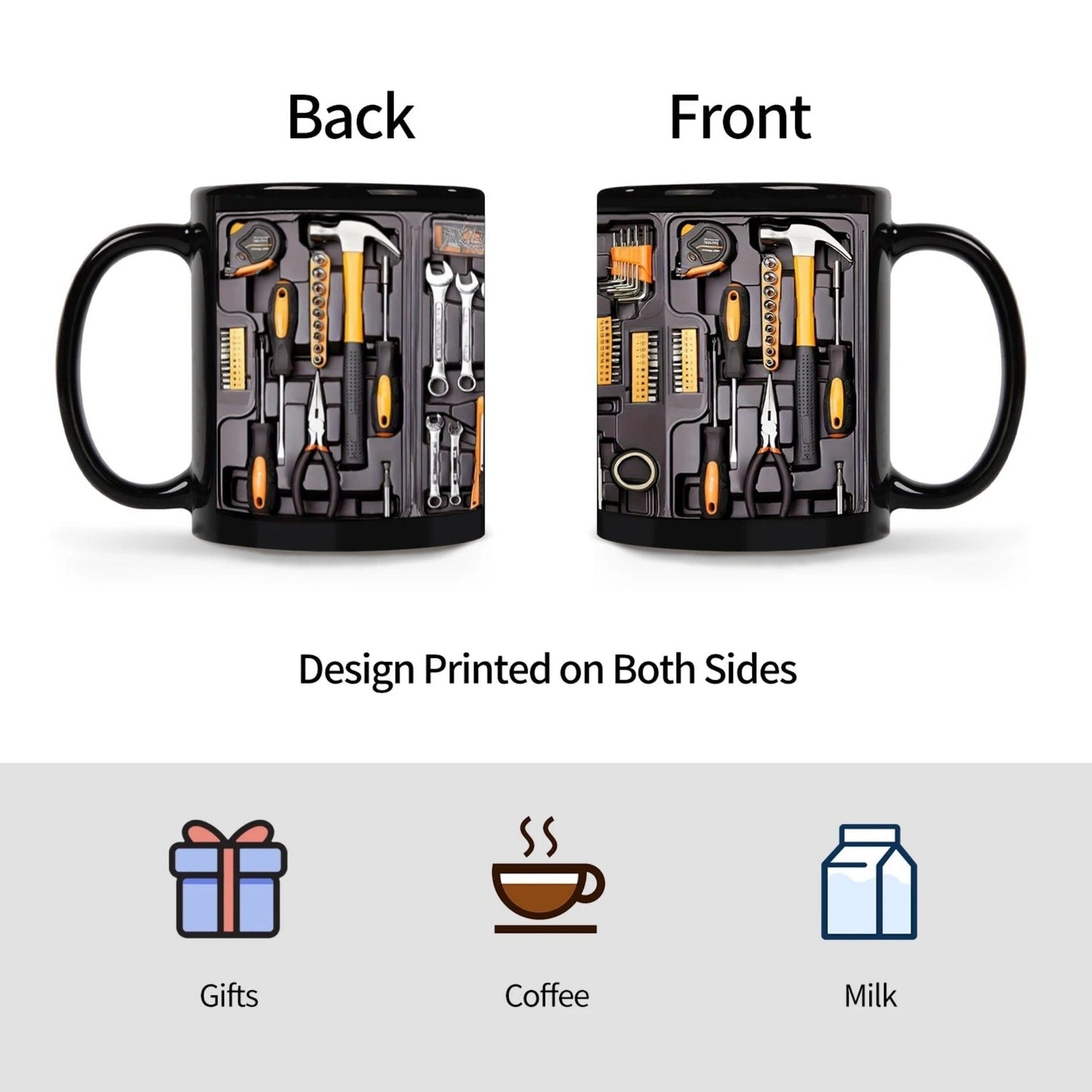 Tool-Themed Coffee Mug For Daily Brew Comfort