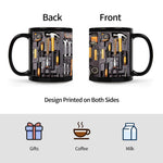 Tool-Themed Coffee Mug For Daily Brew Comfort