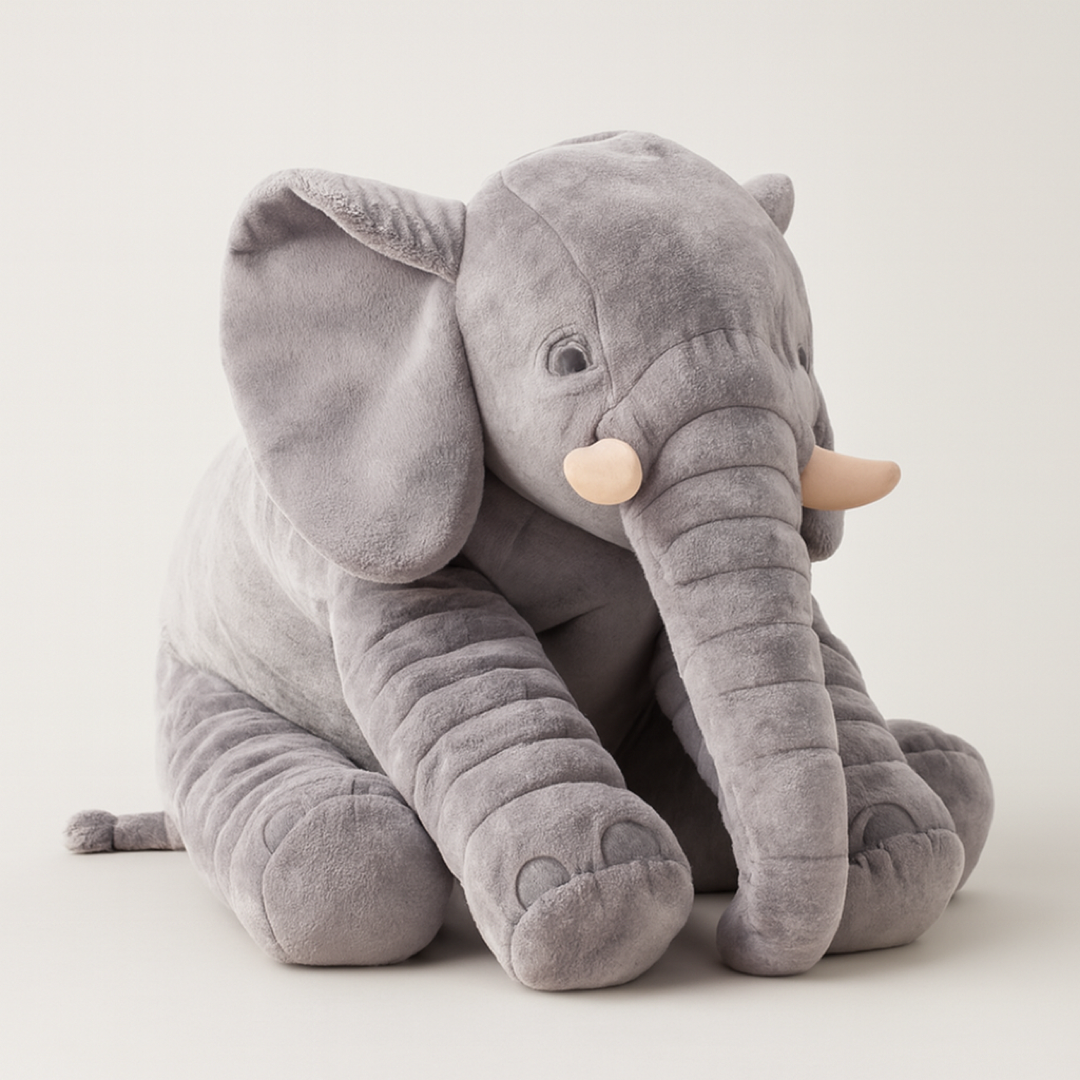 Soft Elephant Companion for Restful Moments