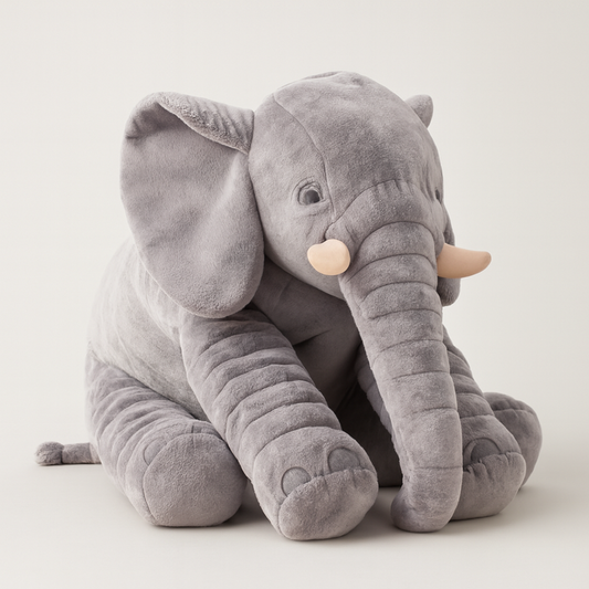 Soft Elephant Companion for Restful Moments