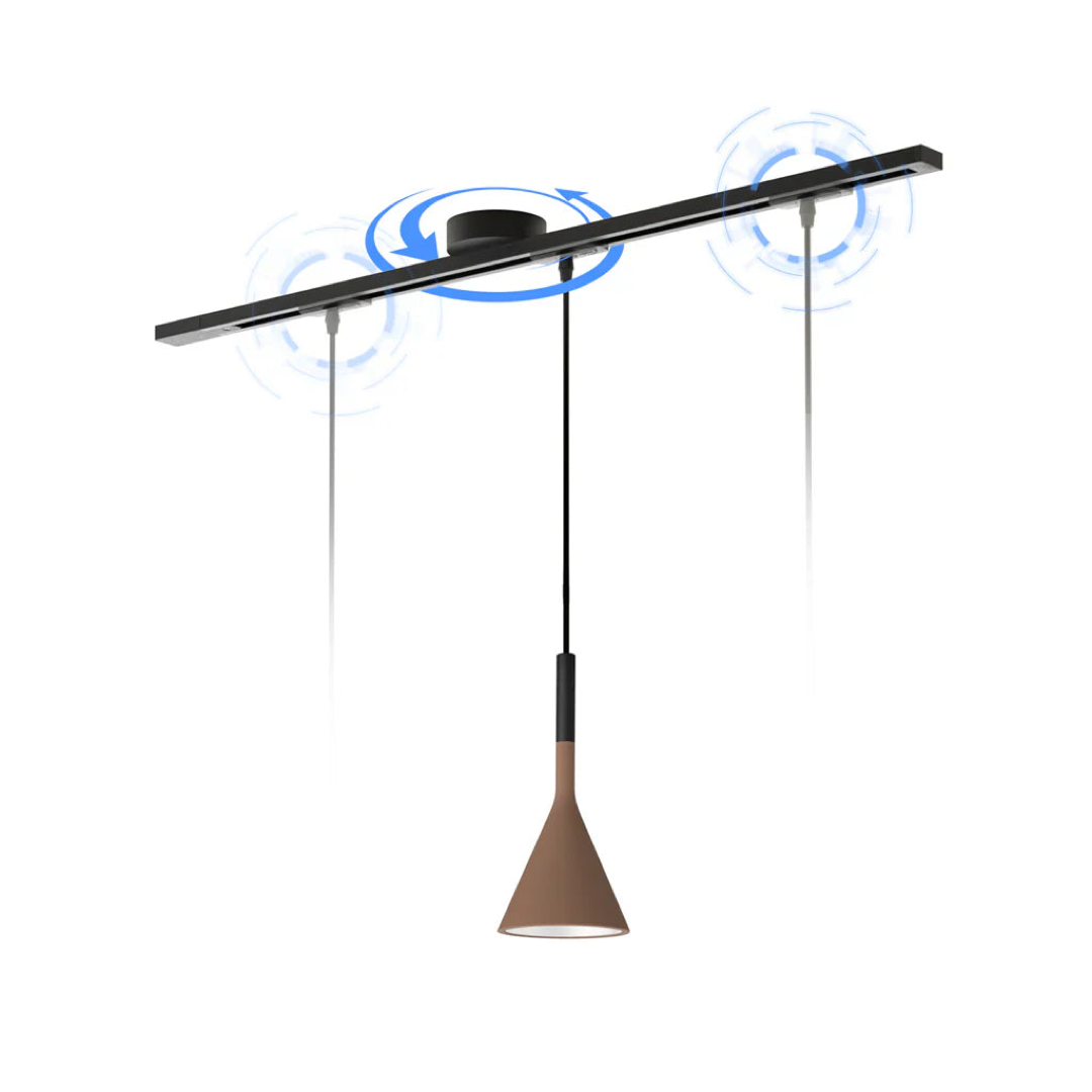 Adjustable Pendant Rail for Effortless Repositioning