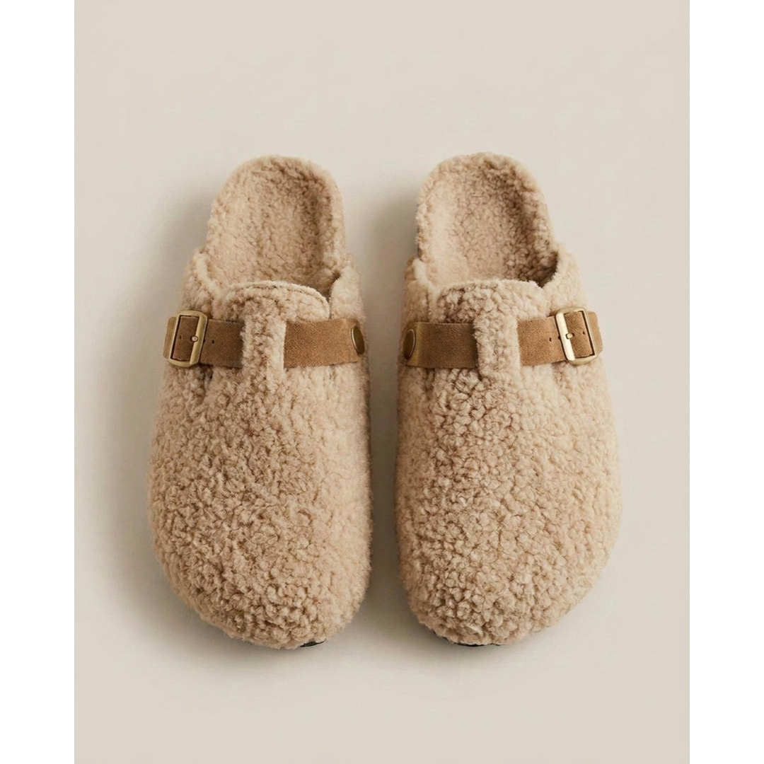 Sheepskin Wool Shoes for Warm Winter Steps