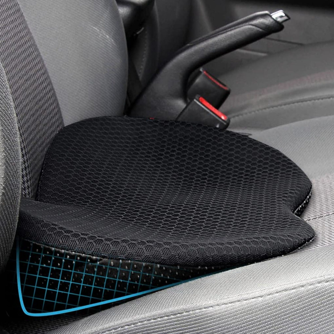 Memory Foam Driver Cushion for Better Visibility