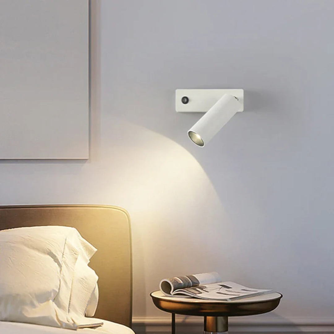 Adjustable LED Wall Light for Clutter-Free Reading