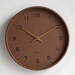 Minimalist Wood Wall Clock for Silent Timekeeping