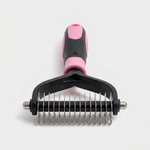 2-In-1 Pet Grooming Brush for Less Shedding