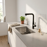 Pull-Down Kitchen Faucet for Effortless Rinsing