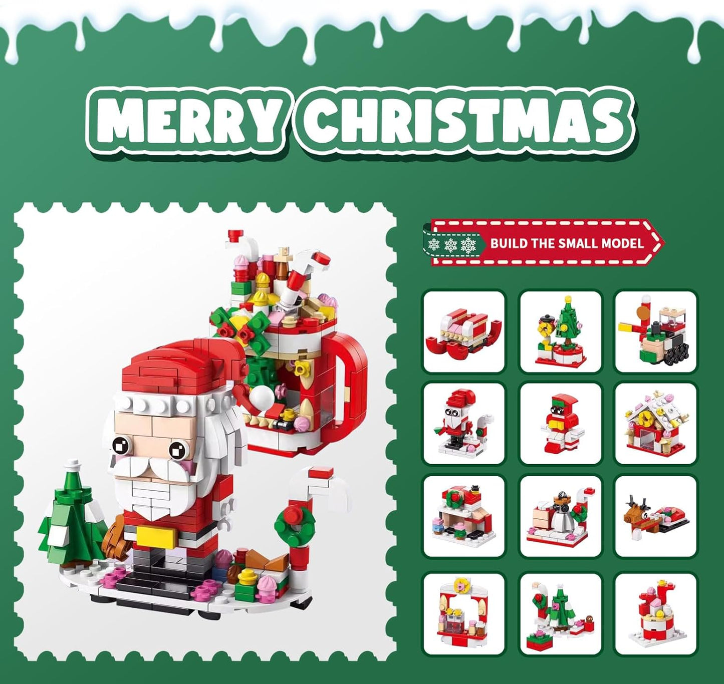 Advent Building Block Table For Festive Family Fun