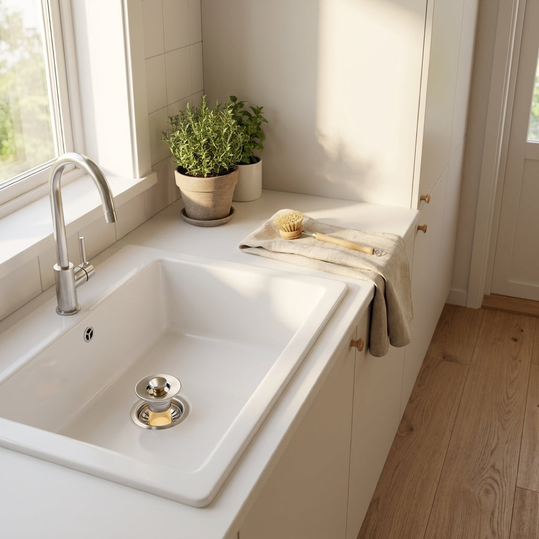 2-in-1 Sink Stopper for Clog-Free Drains