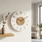 Wooden Wall Clock for Peaceful Timekeeping