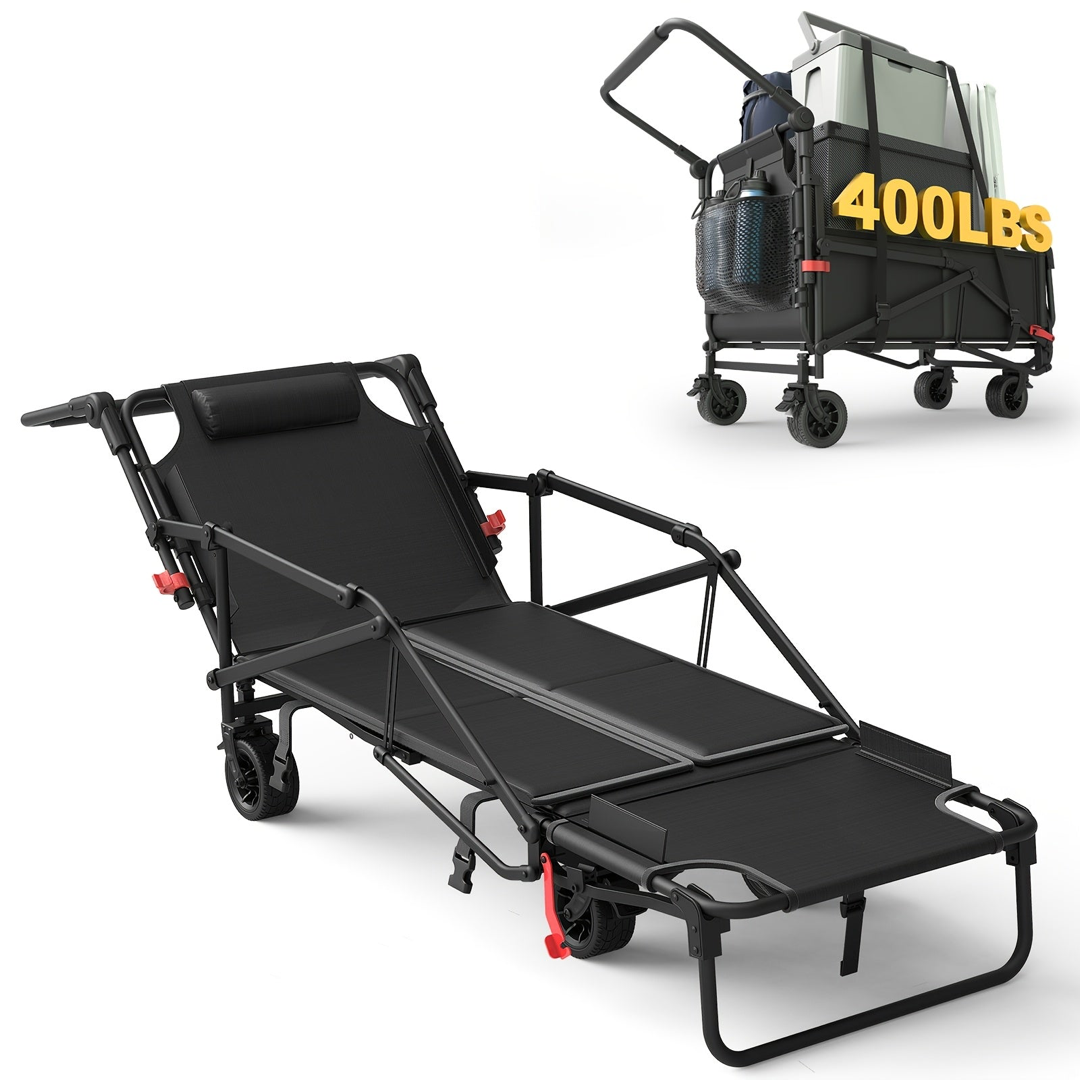 Collapsible Utility Wagon for Effortless Hauling