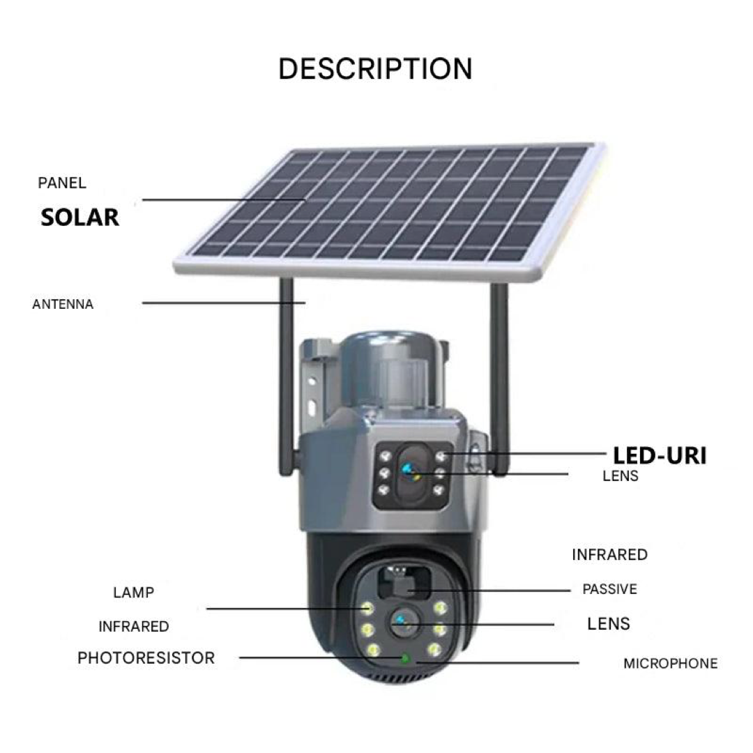 Solar Security Camera for Smarter Outdoor Monitoring