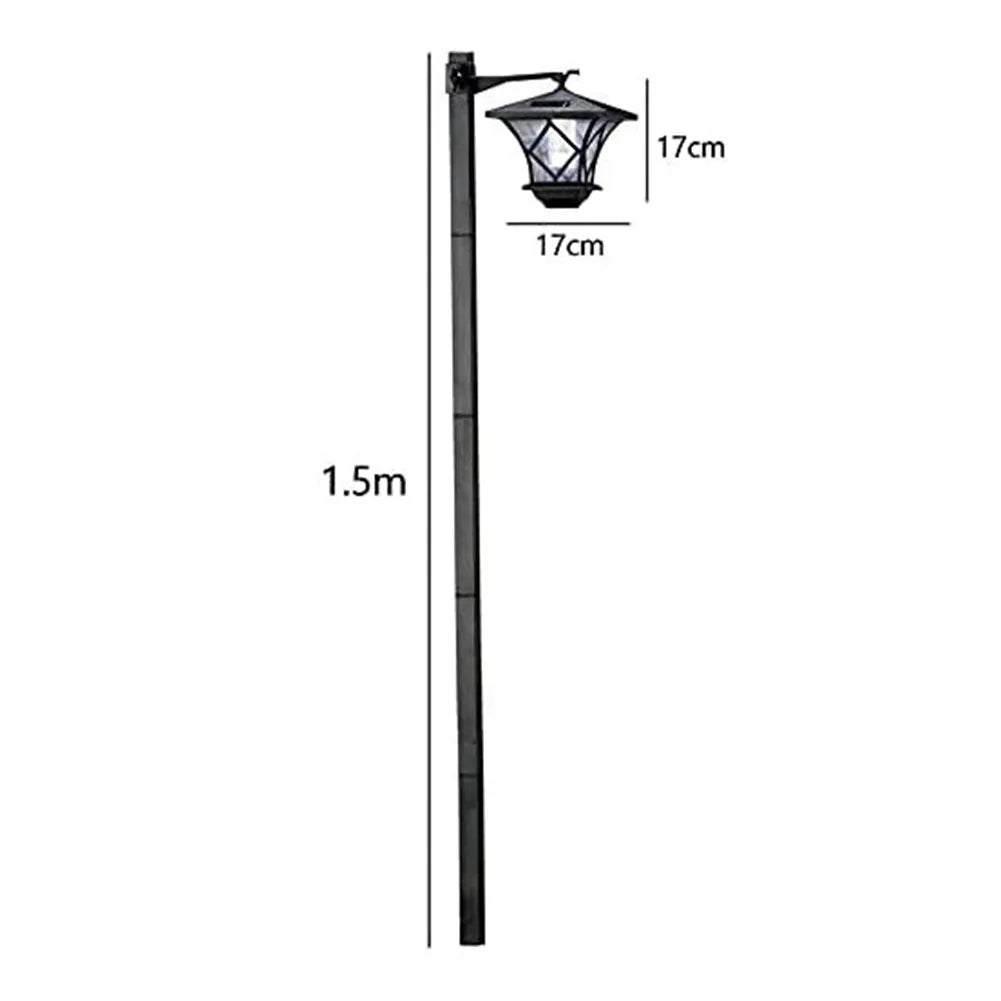 Solar Column Light for Effortless Outdoor Glow