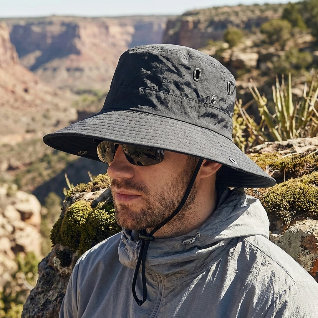 Ventilated Sun Hat for Cool, Packable Shade