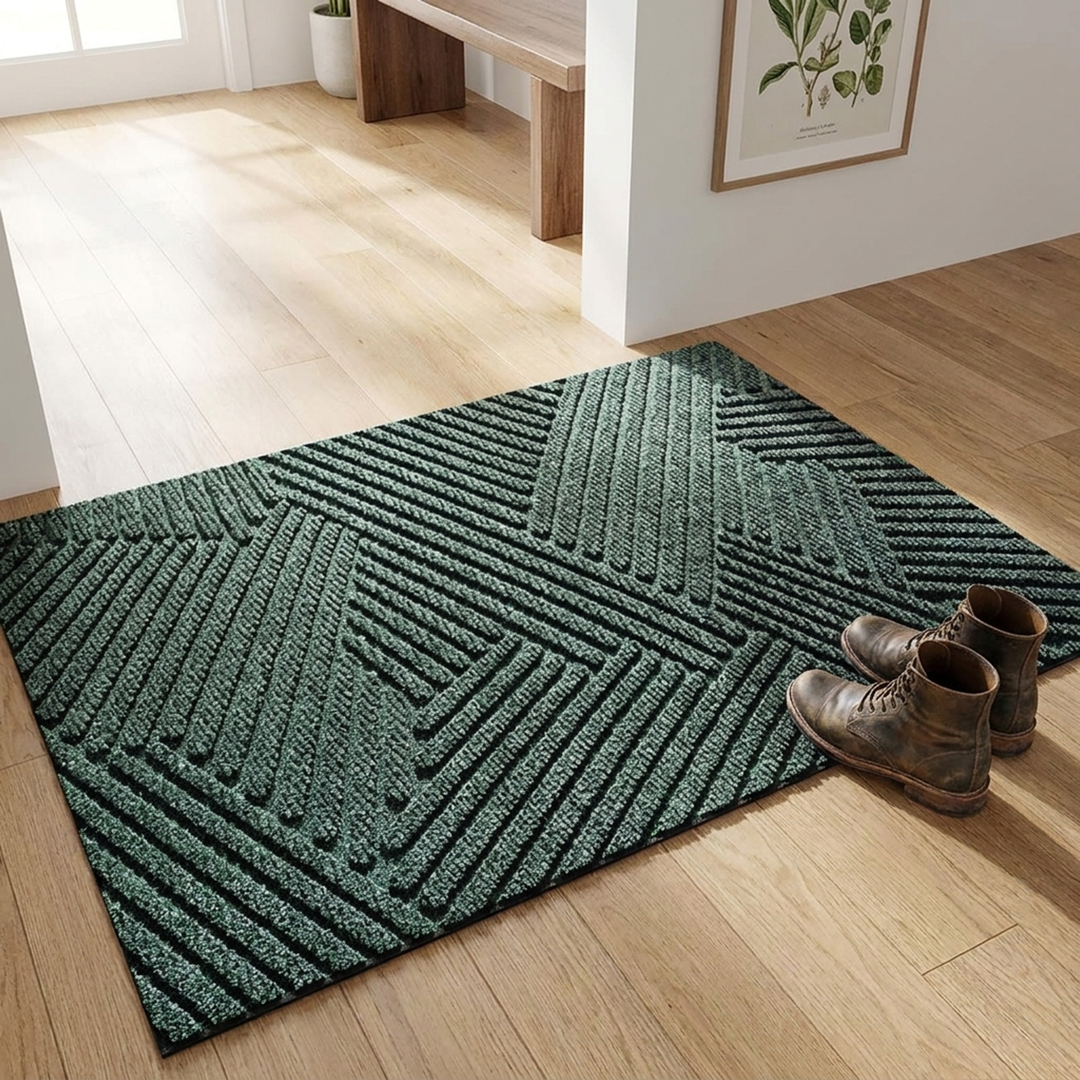 Sand-Catching Entry Mat for Tidier Floors