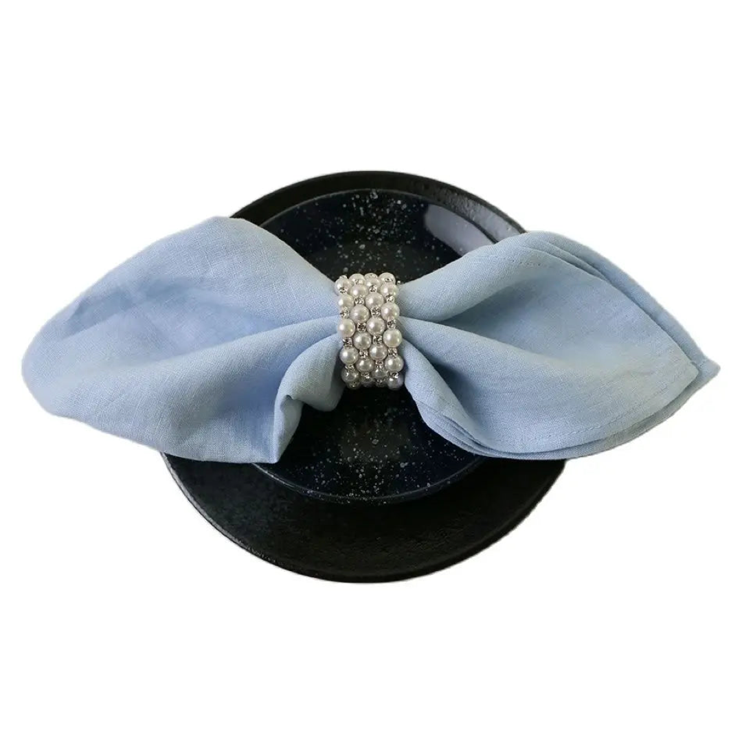 Flax Linen Napkin Set for Everyday Dining