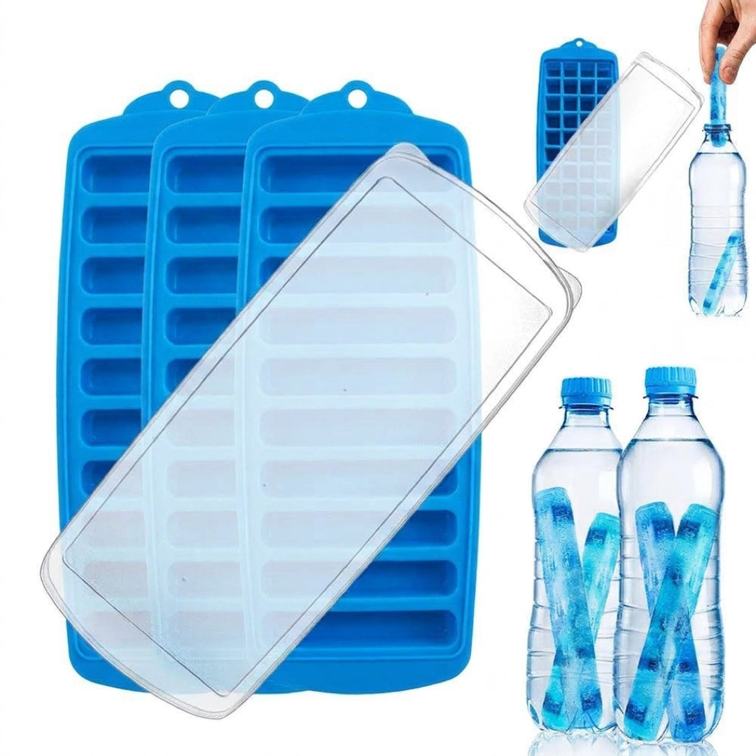 Silicone Ice Stick Tray for Bottle-Friendly Chilling