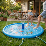 Backyard Sprinkler Play Mat for Cool Summer Fun