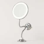 10x Lighted Suction Mirror for Precise Grooming