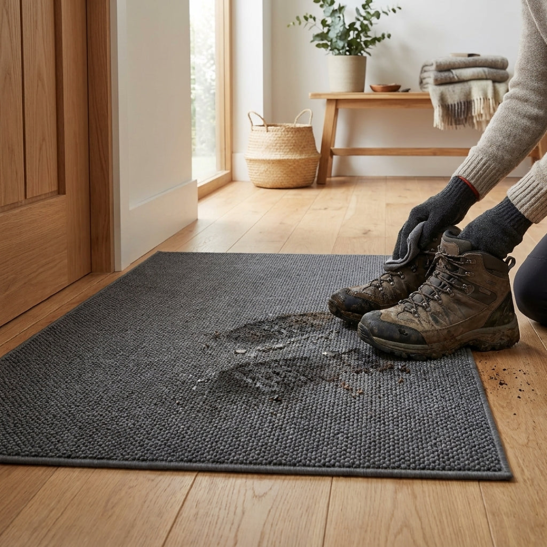 Mud-Trapping Doormat for Cleaner Floors