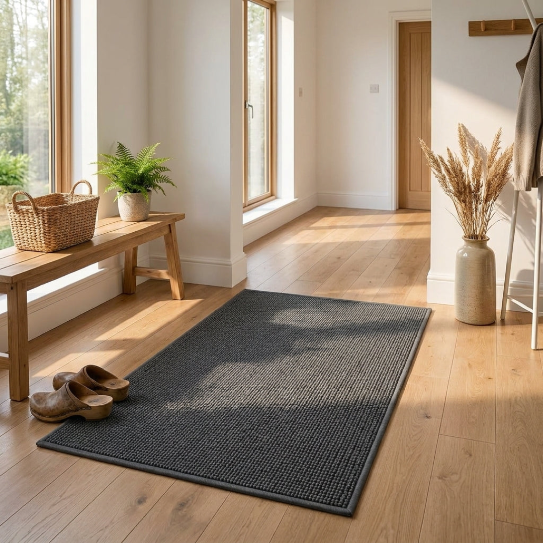 Absorbent Entryway Mat for Cleaner Floors