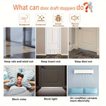 Silicone Door Draft Stopper For Quiet Comfort