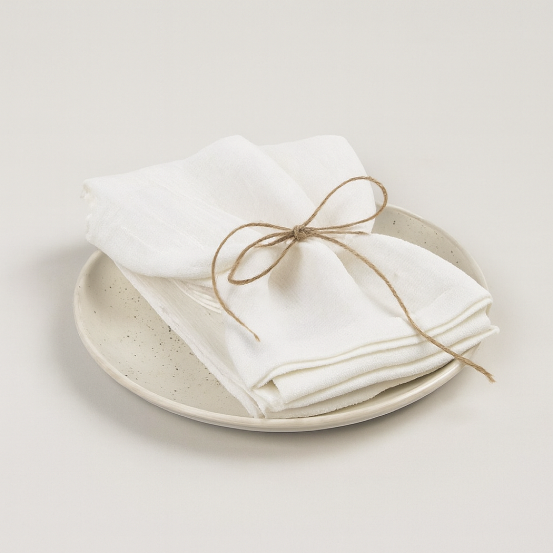 French Linen Napkin Set for Effortless Dining