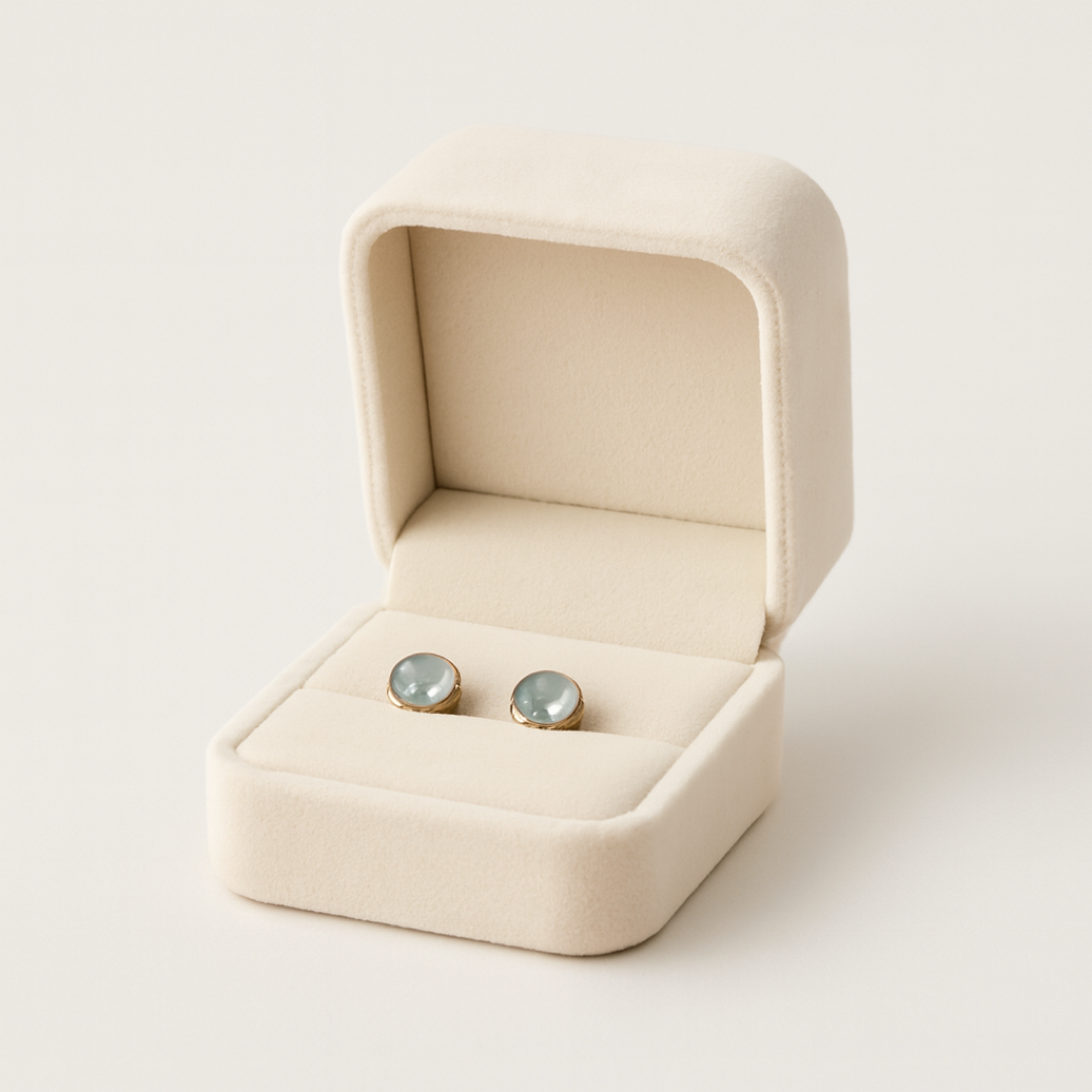 Handcrafted Aquamarine Earrings – Effortless Style