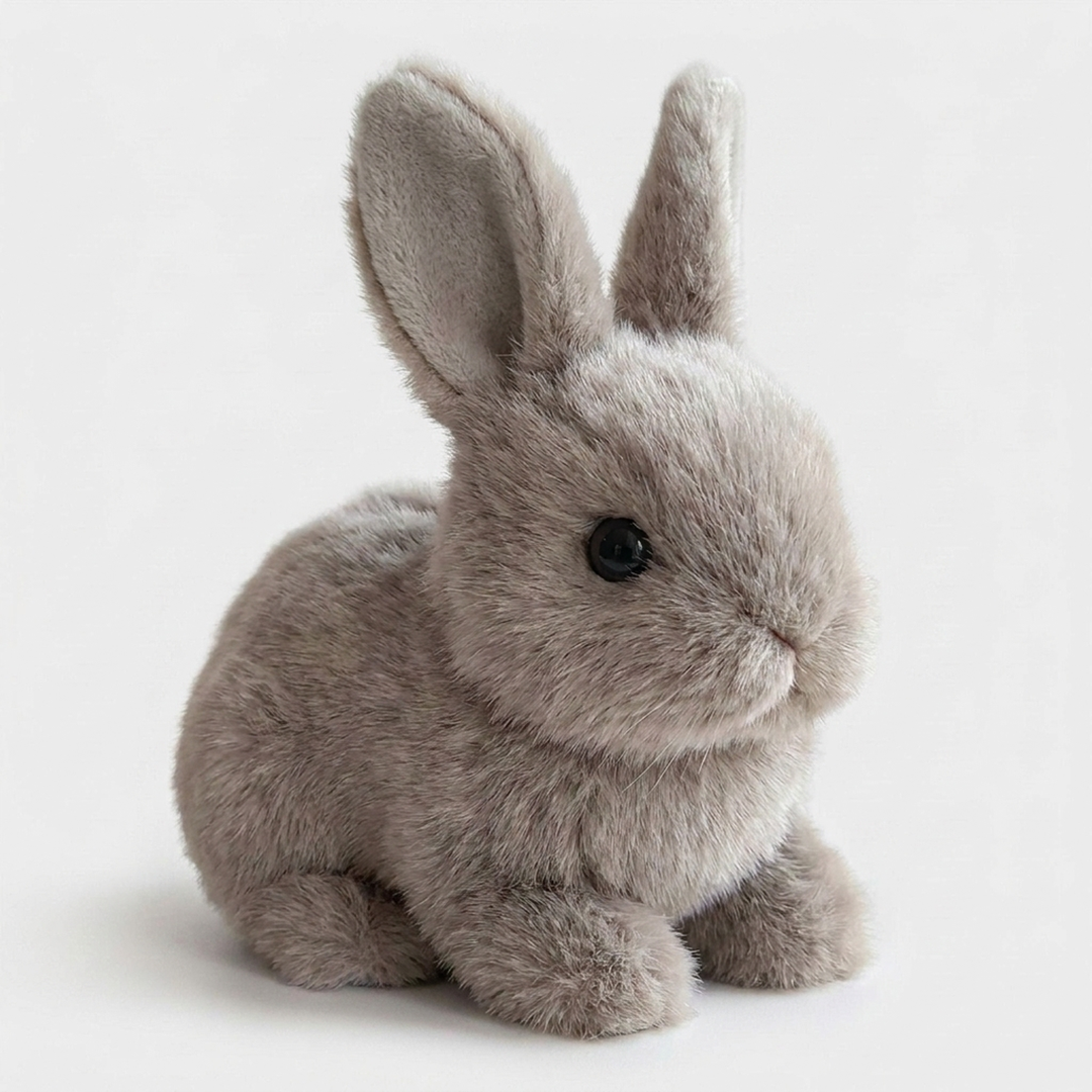 Interactive Plush Bunny for Lifelike Play