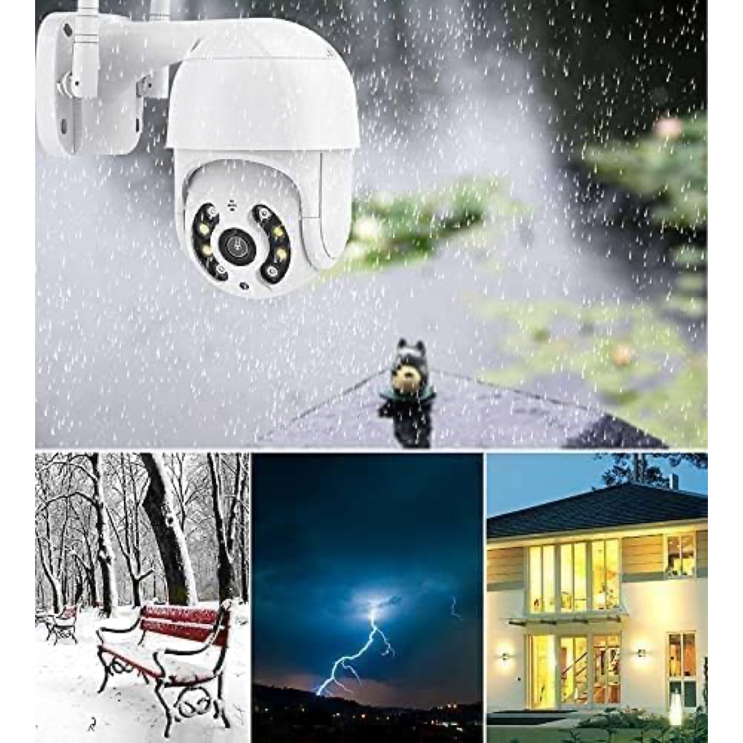 Outdoor Dome Security Camera – No Blind Spots