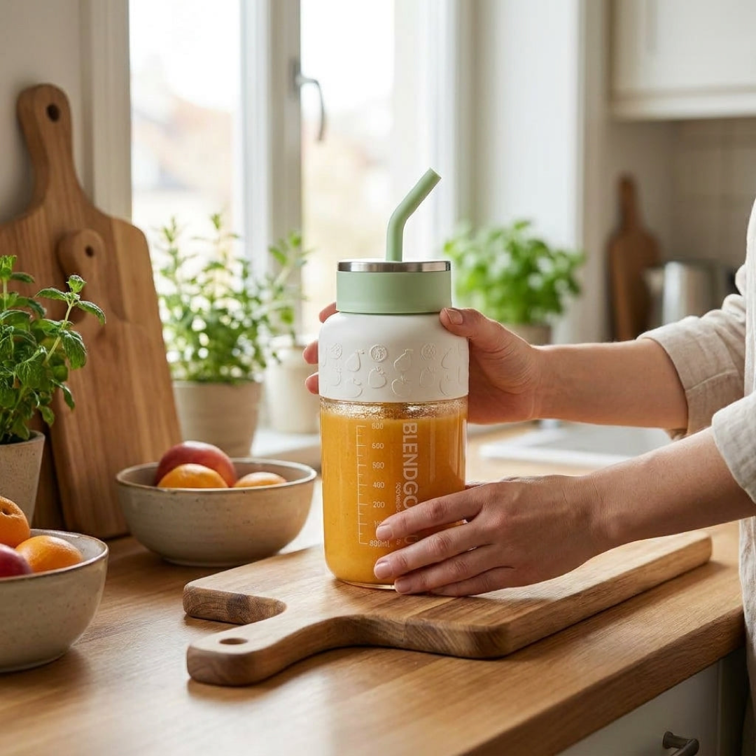 Cordless Travel Blender for Smooth Drinks Anywhere