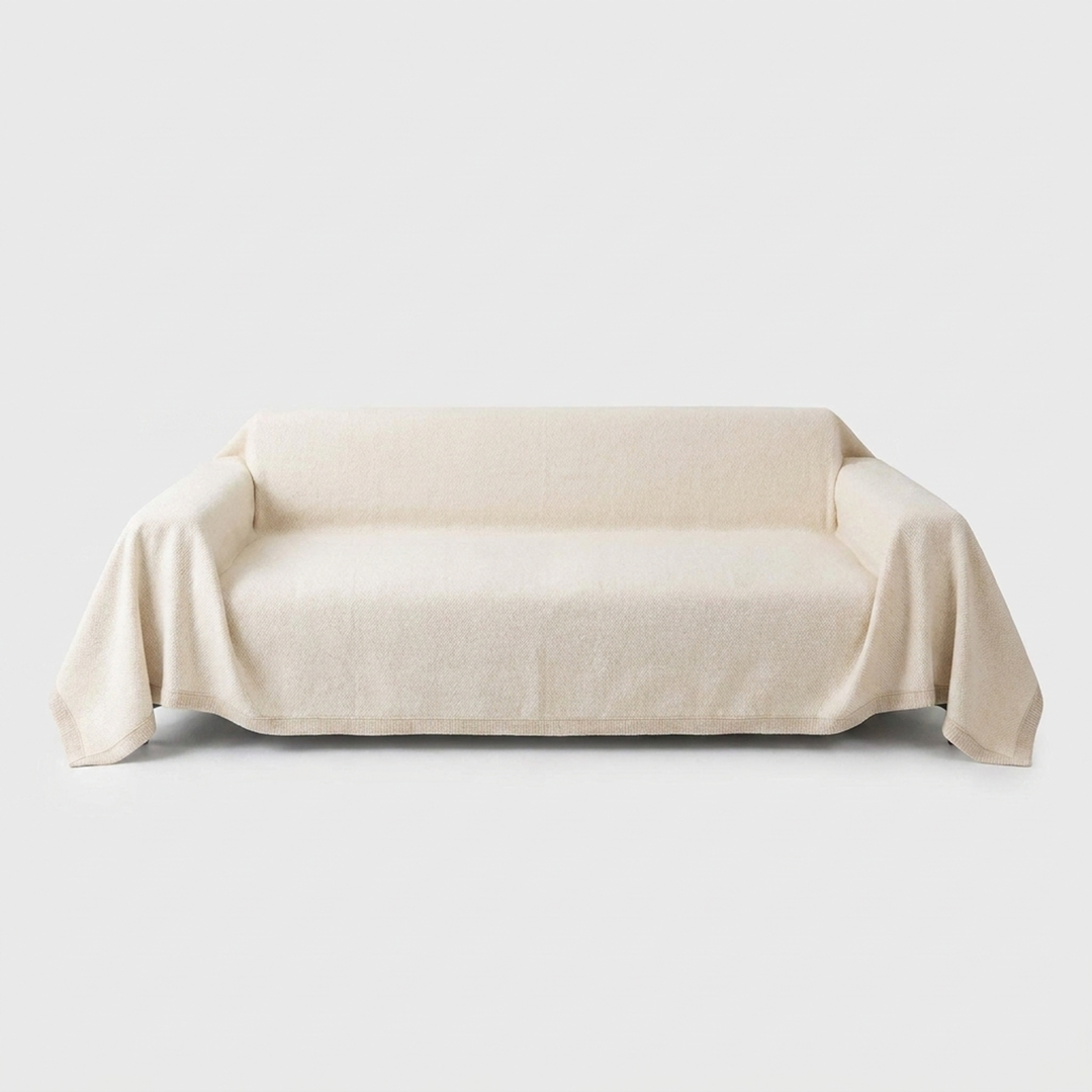 Cotton-Linen Sofa Cover for Secure Comfort