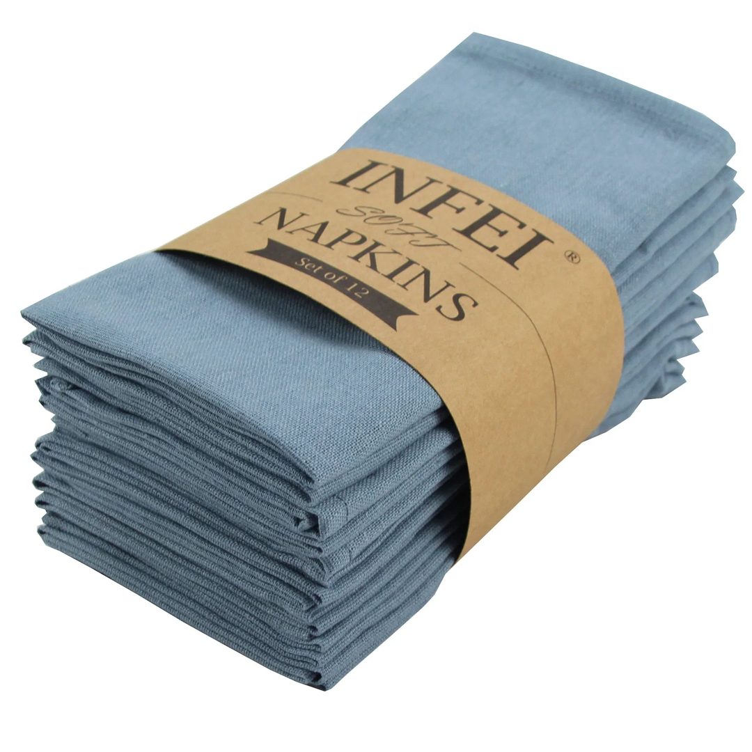 12-Piece Cloth Napkin Set for Effortless Dining