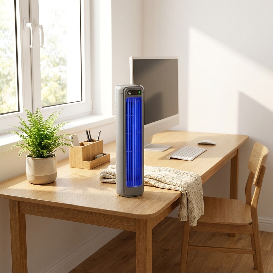 Rechargeable Bladeless Air Cooler for Lasting Comfort