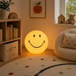 Smiley Face Lamp for Cozy Bedtime Light