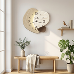Nordic Wall Clock for Peaceful Timekeeping