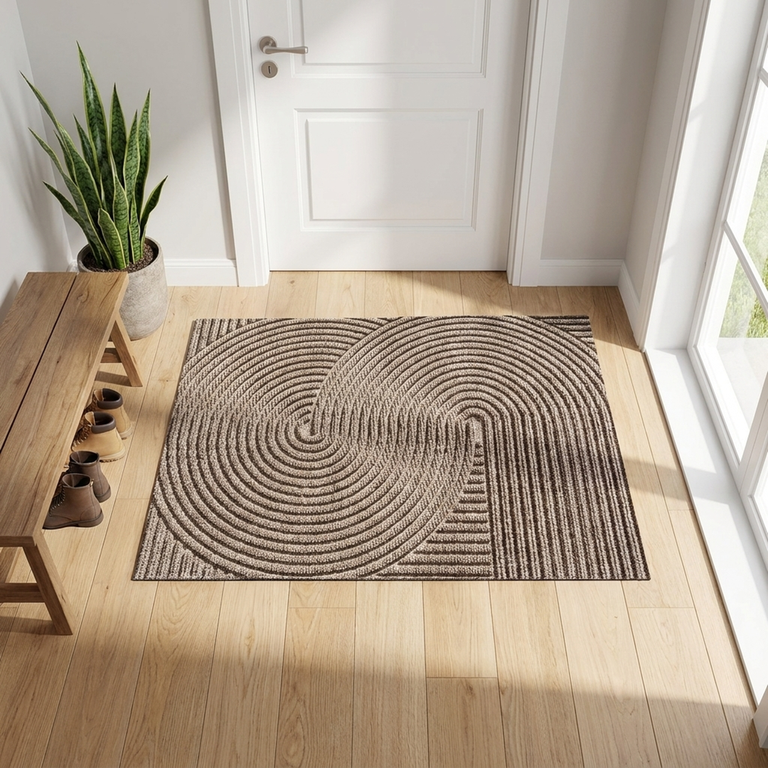 Sand-Catching Entry Mat for Tidier Floors