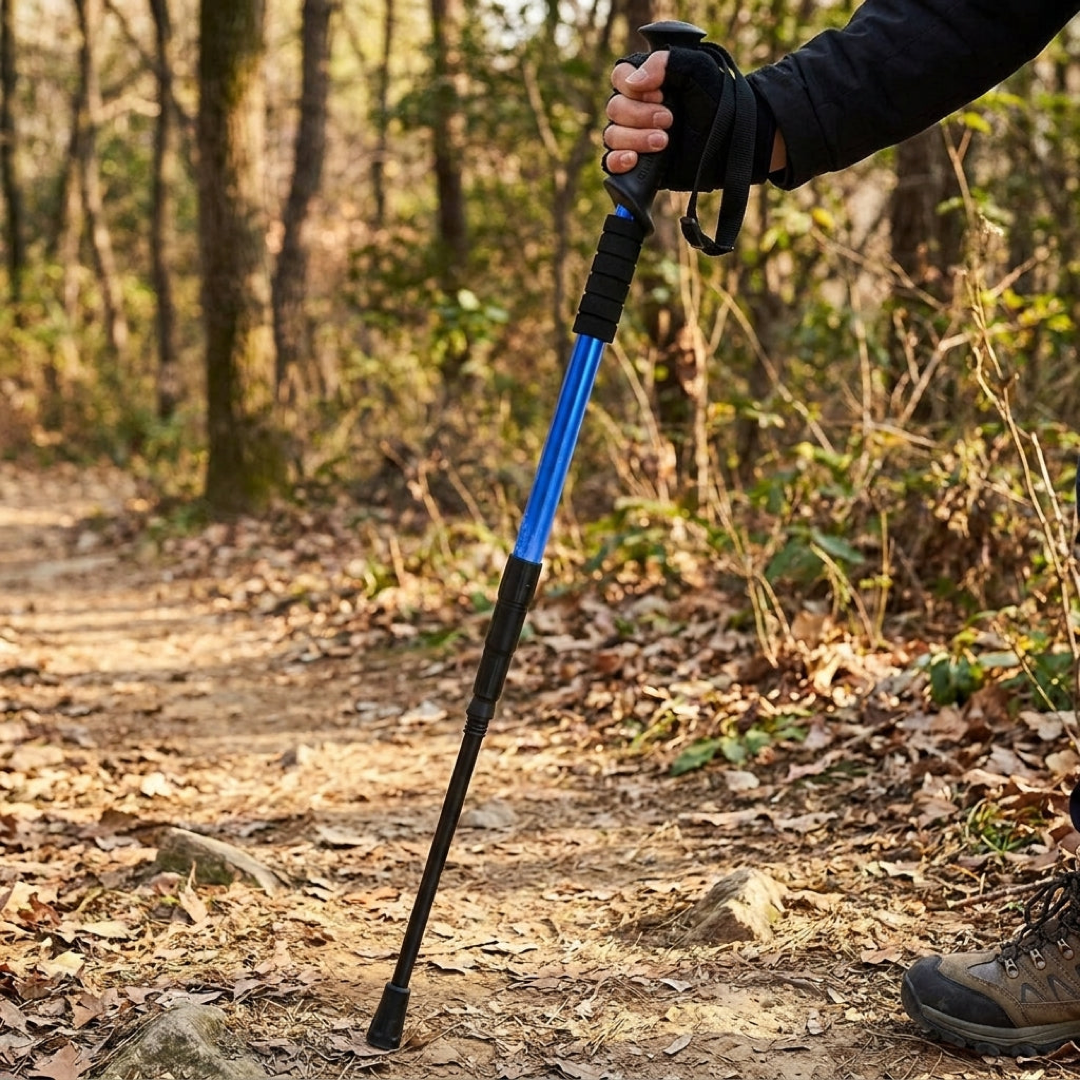 Foldable Trekking Pole for Steadier Trails