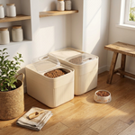 Airtight Pet Food Bin for Fresher Meals