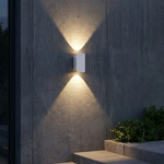 Sculptural LED Wall Light for Indoor-Outdoor Glow