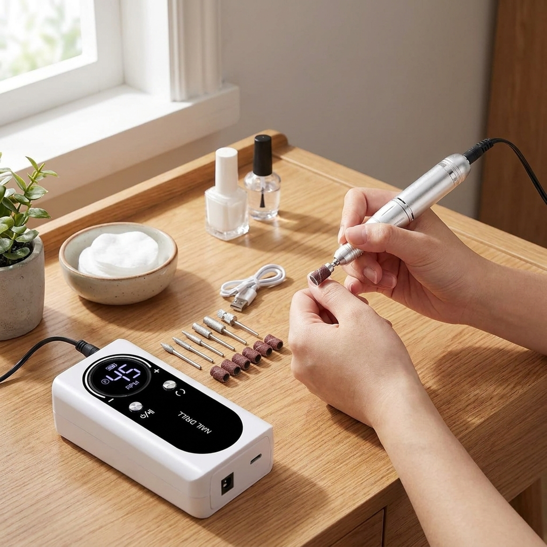 Electric Nail Drill for Effortless At-Home Manicures