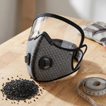 Adjustable Carbon Filter Mask for Dusty Tasks