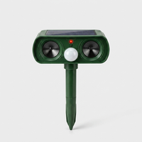 Solar Garden Guard for Humane Animal Control