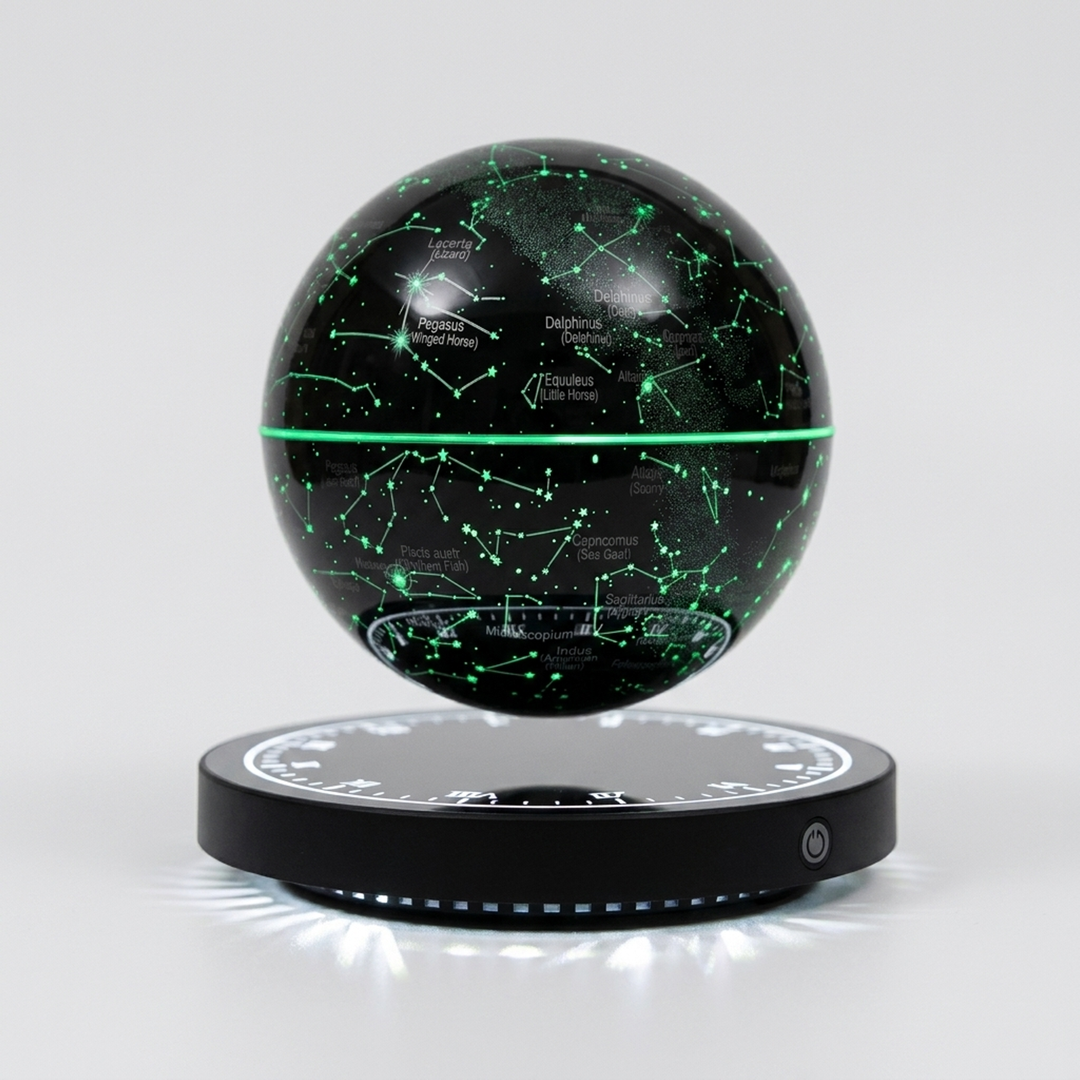 Floating Star Map Lamp for a Calming Glow