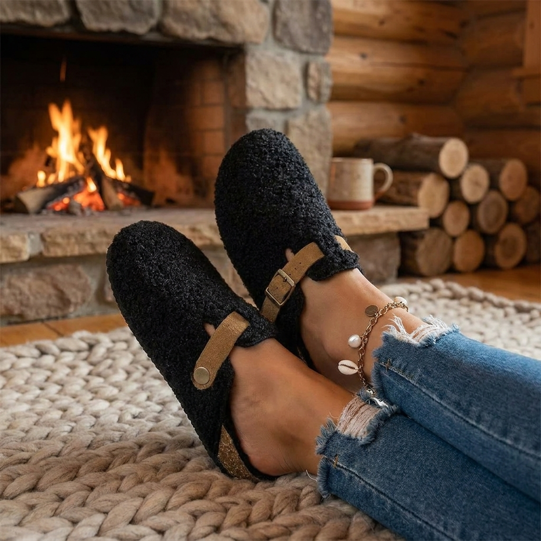 Sheepskin Wool Shoes for Warm Winter Steps