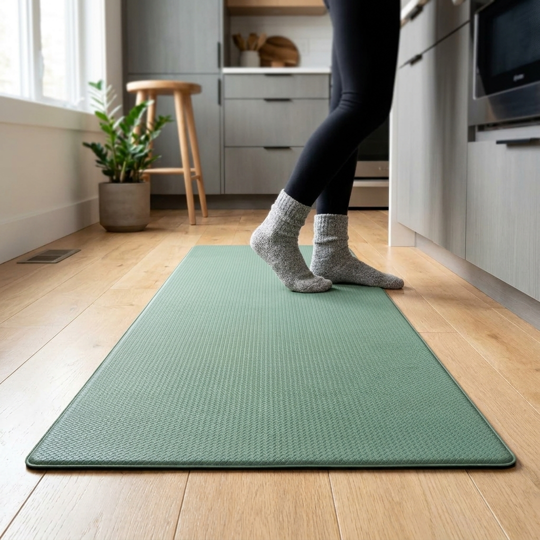 Supportive Kitchen Mat for Easier Meal Prep