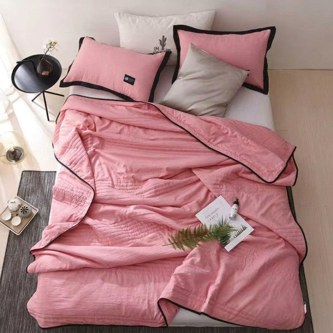 Dual-Sided Blanket for Sweat-Free Sleep