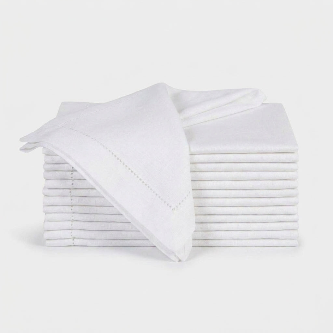 Cotton-Linen Napkin Set for Effortless Dining