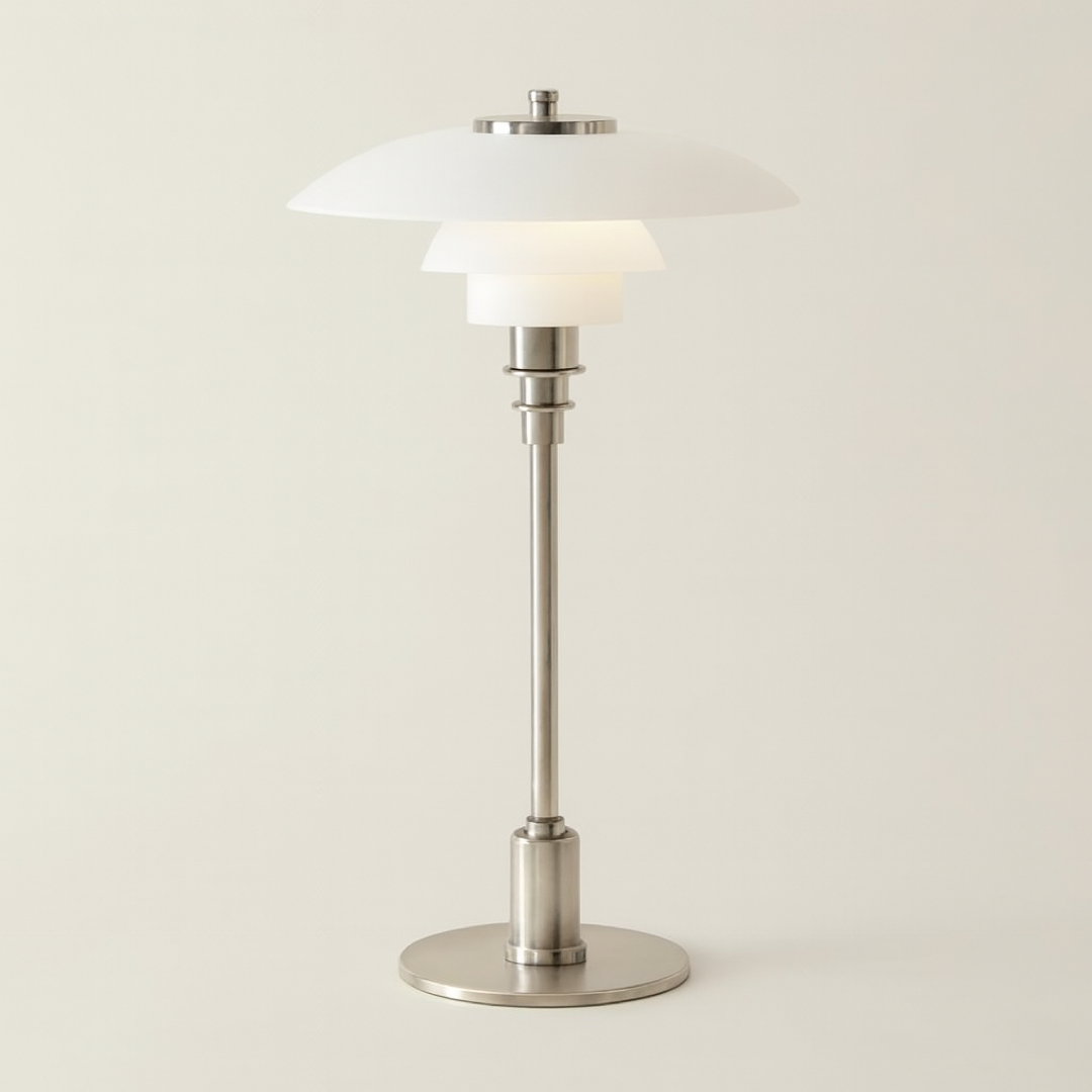Geometric Wire Table Lamp for Cozy Ambience