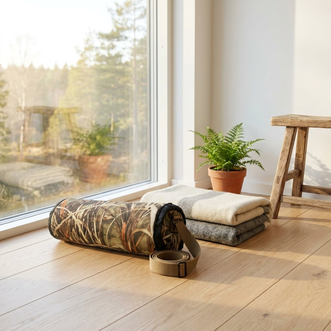 Camouflage Hand Muff for Cold-Weather Comfort